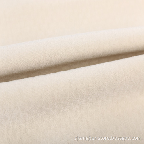 heavyweight knitted 100% polyester bonded soft fleece fabric